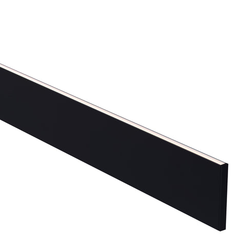 Suspended Black Aluminium Profile - HV9693-1089-BLK-3M