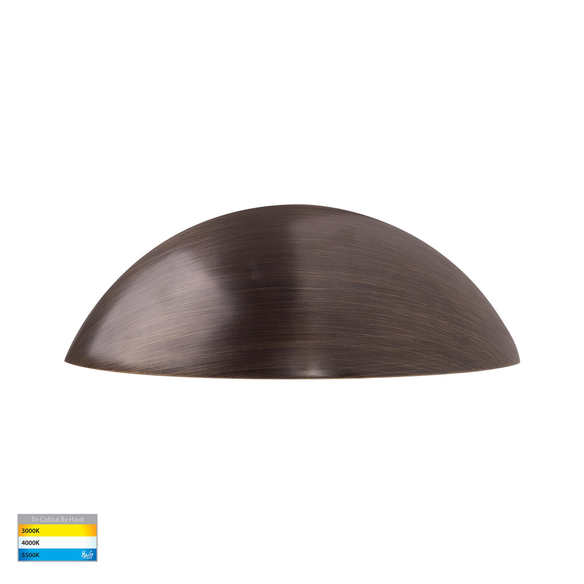Curva Antique Brass LED Step Light - HV3253T-AB-12V