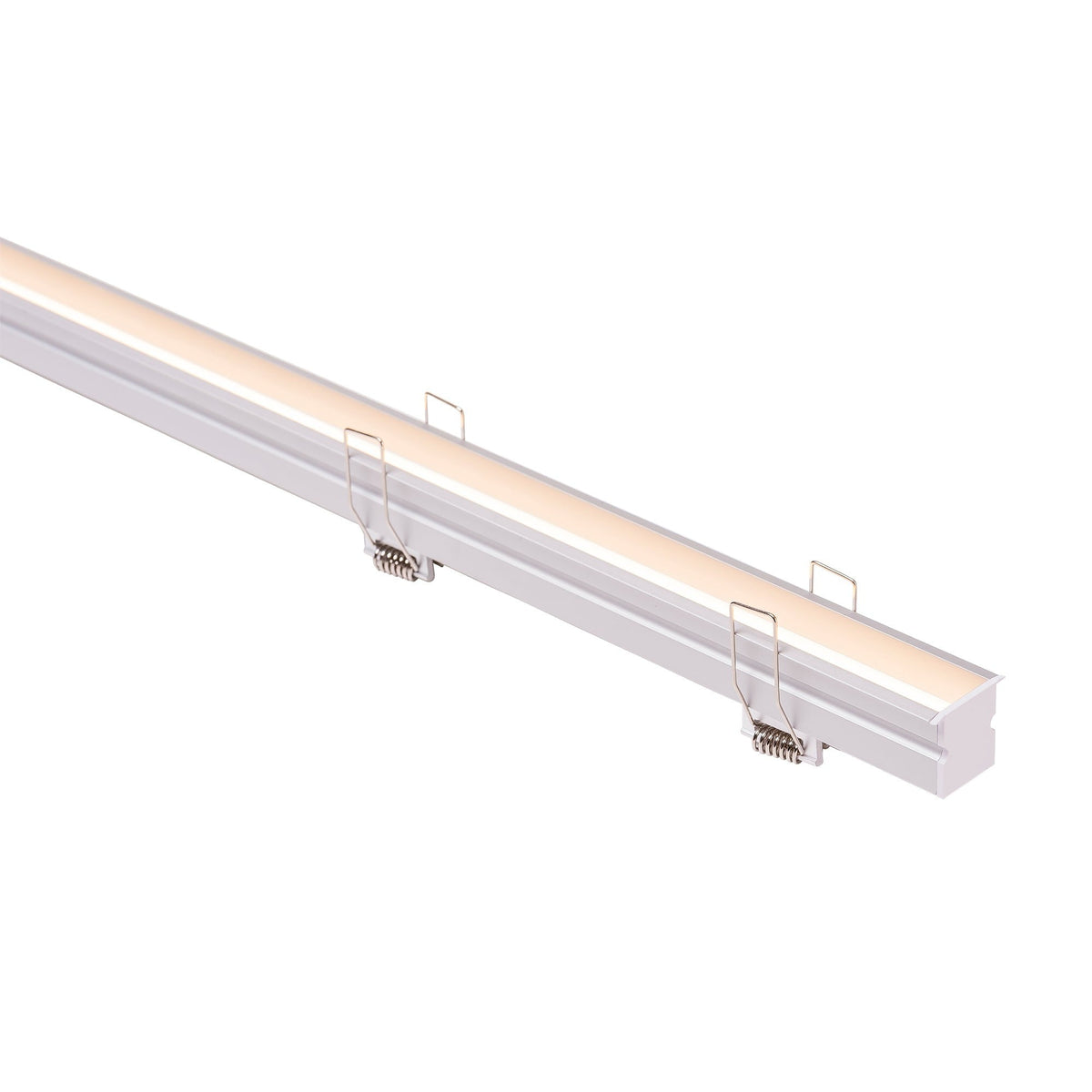 Deep Recessed Anti Glare Winged Aluminium Profile - HV9695-2926-3M
