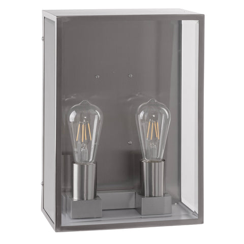 Bayside 316 Stainless Steel 2 Light Wall Light - HV36592W-SS316