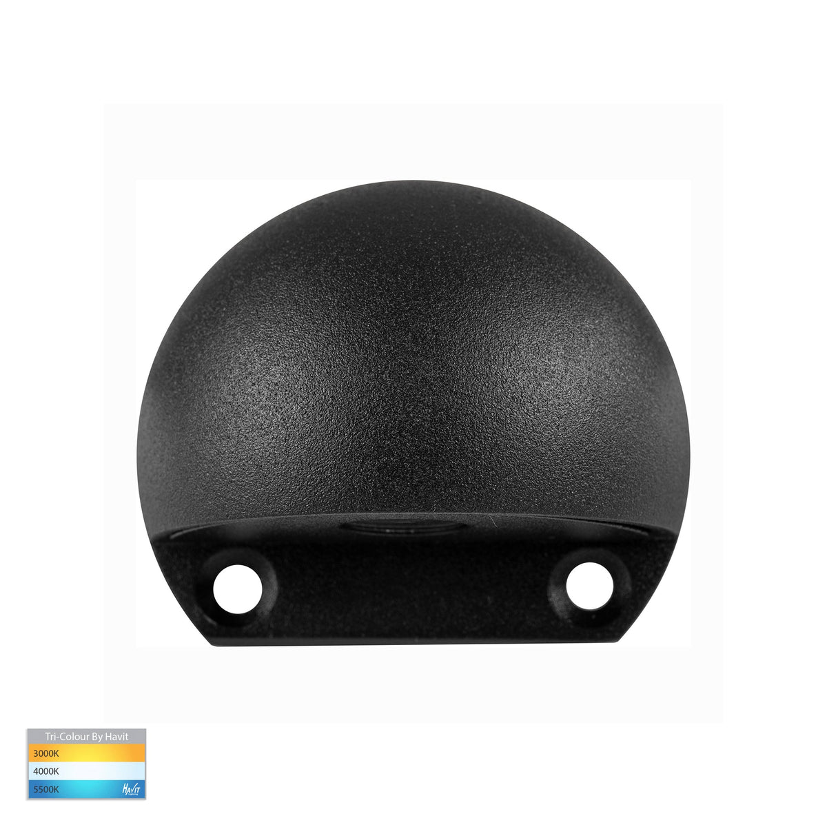 Occhio Black LED Eyelid Step Light - HV3281T-BLK-12V