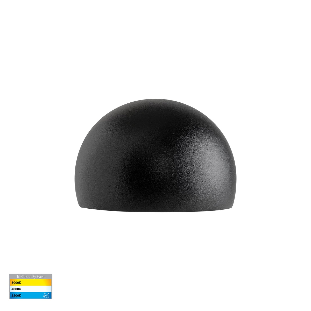 Serres Black Surface Mounted LED Wall Light - HV3286T-BLK-12V