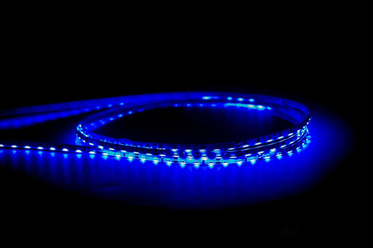 7.7w IP20 Side Mounted LED Strip Blue - HV9723-IP20-96SM-B