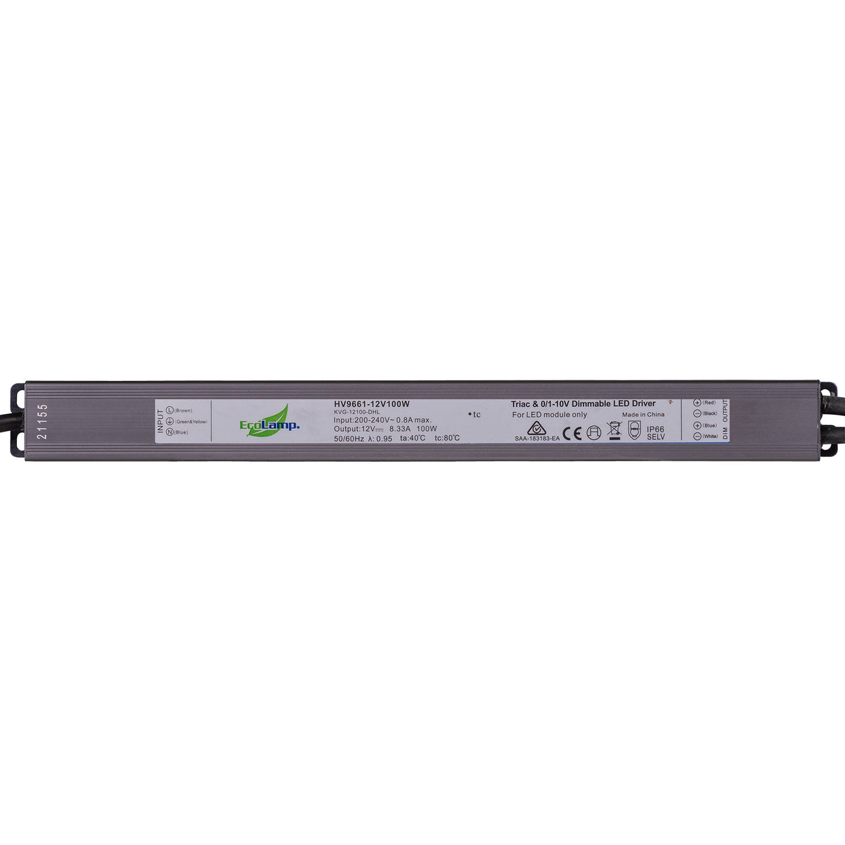 100W Triac + 0-1/10v Dimmable LED Driver - HV9661-24V100W