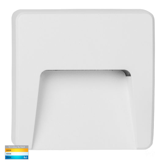 Seefore Polycarbonate White LED Step Light - HV3222T-WHT