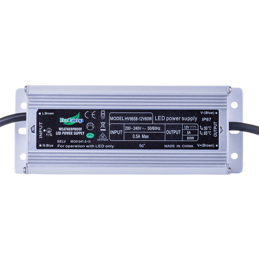 60w Weatherproof LED Driver - HV9658-12V60W