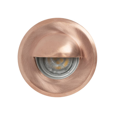 Lokk Copper LED Wall Light with Eyelid - HV2899NW-CP