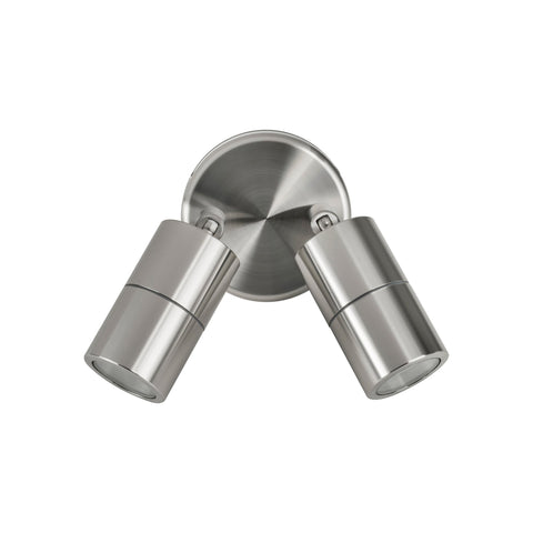 Mini Tivah 316 Stainless Steel Double Adjustable Wall Pillar Lights - HV1307MR11NW