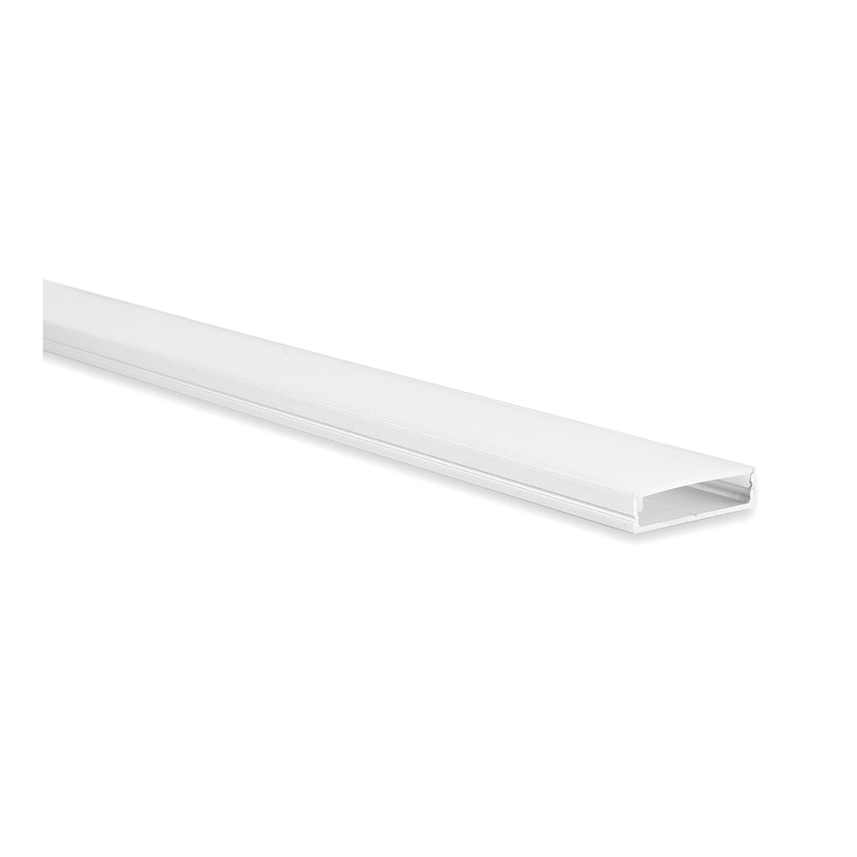 Shallow Square Aluminium Profile 2m Length - HV9699-2707-2M