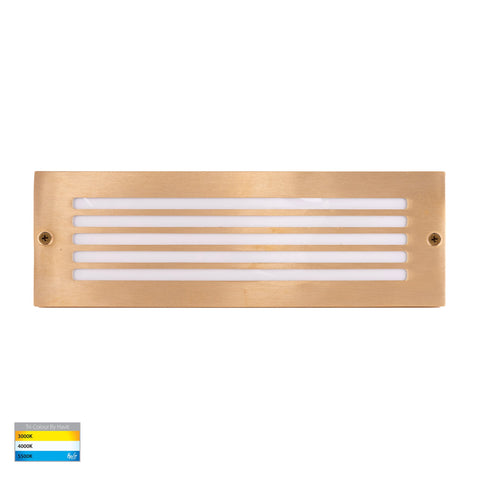 Ardam Solid Brass LED Step Light - HV3296T-BR-12V