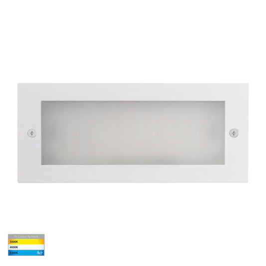 Bata White LED Brick Light - HV3003T-WHT-240V