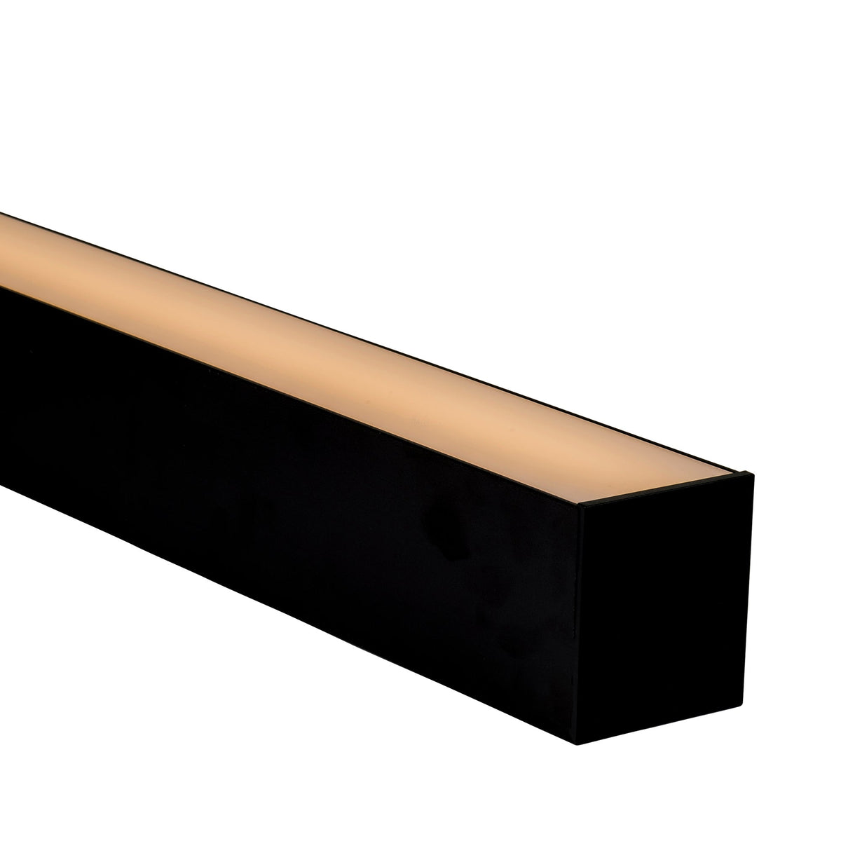 HV9693-8090-BLK- Large Deep Square Black Aluminium Profile - HV9693-8090-BLK-EC