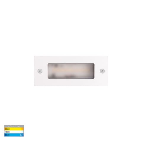 Bata White 3w LED Brick Light - HV3007T-WHT-12V