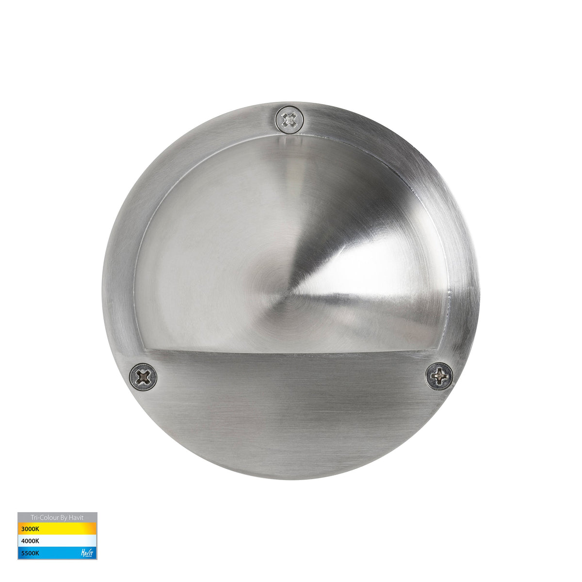 Pinta 316 Stainless Steel Step Lights with Eyelid - HV2903T