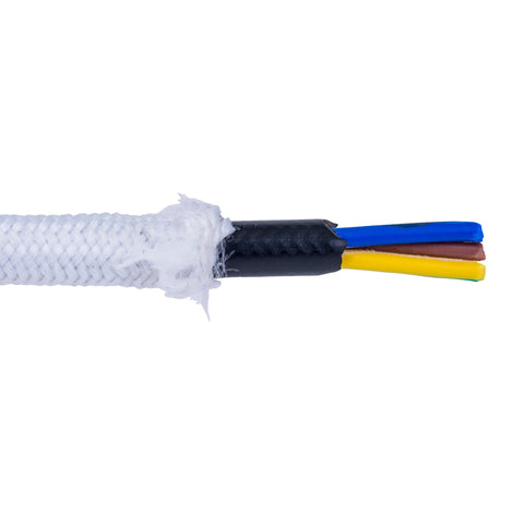 HV9985-WHT- 3 Core White cable - HV9985-WHT