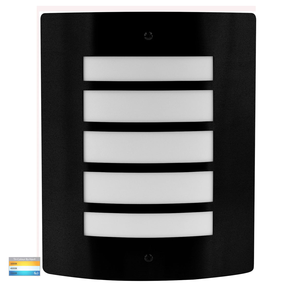 Mask 316 Stainless Steel LED Wall Light - HV36042T-BLK