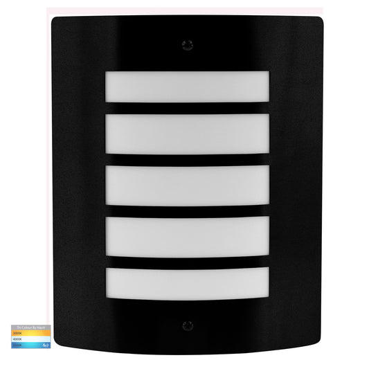 Mask 316 Stainless Steel LED Wall Light - HV36042T-BLK