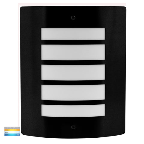 Mask 316 Stainless Steel LED Wall Light - HV36042T-BLK