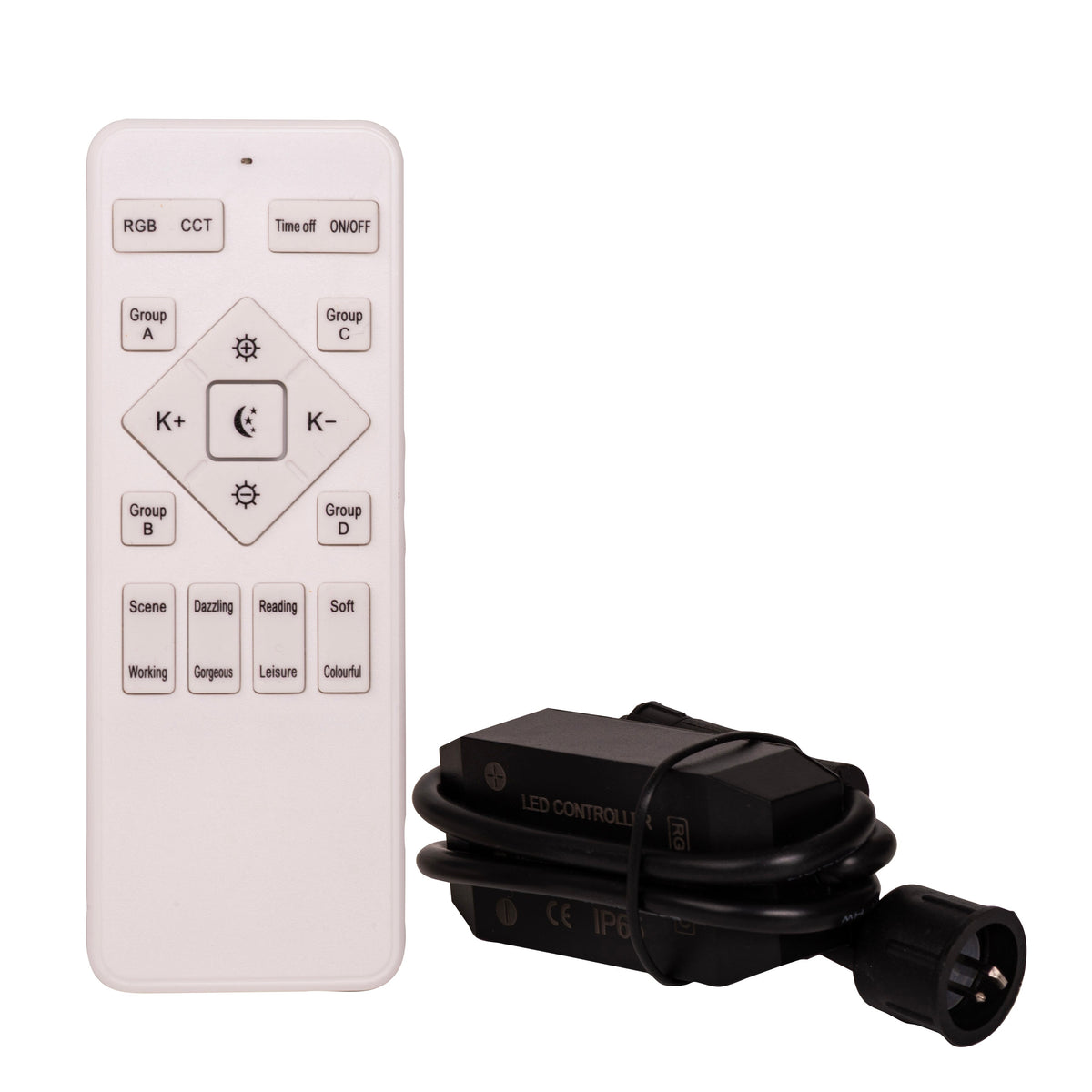 Remote & Receiver to suit HV2826RGBCW Deck Light Kits - HV9722