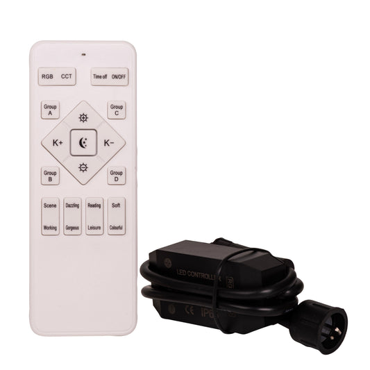 Remote & Receiver to suit HV2826RGBCW Deck Light Kits - HV9722