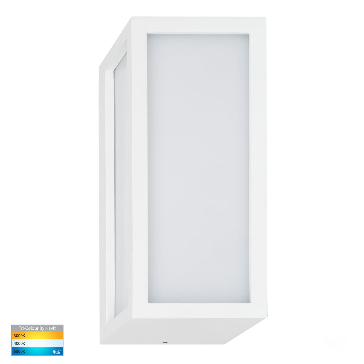 Jasper White LED Wall Light - HV3669T-WHT