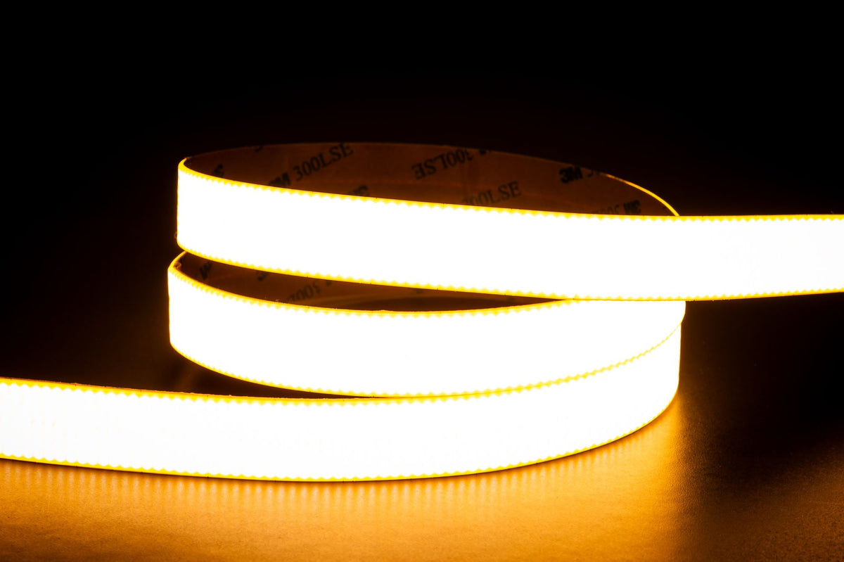 30w IP20 24v DC COB LED Strip 3000k - HV9761-IP20-3072-3K
