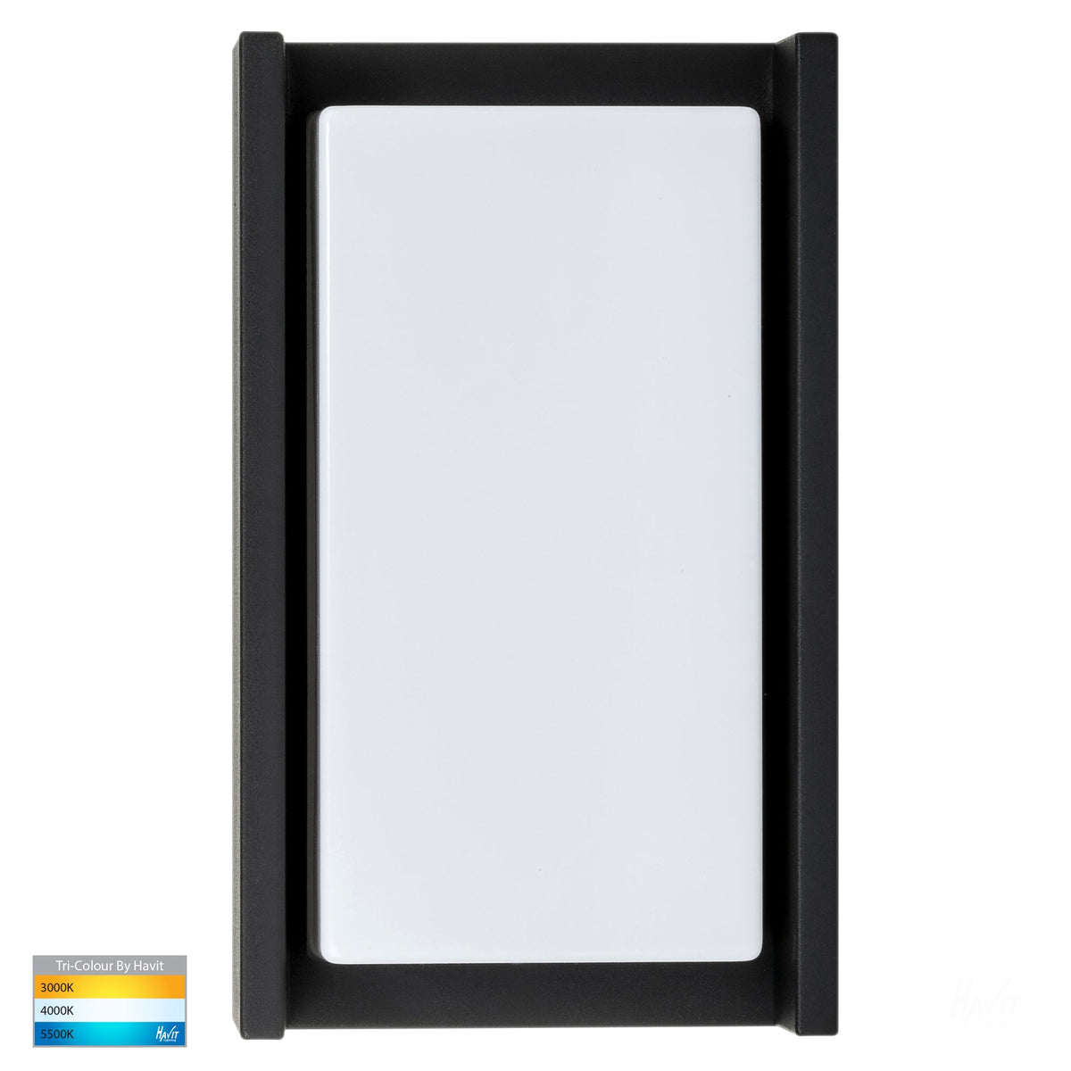 Nepean Black LED Wall Light - HV3668T-BLK