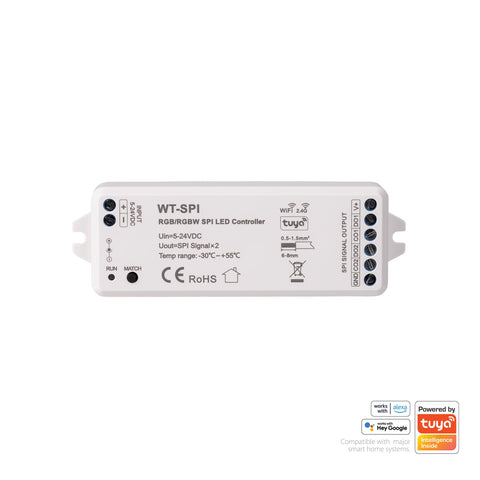 WIFI + RF SPI LED Strip Receiver - HV9105-SPI-2CH