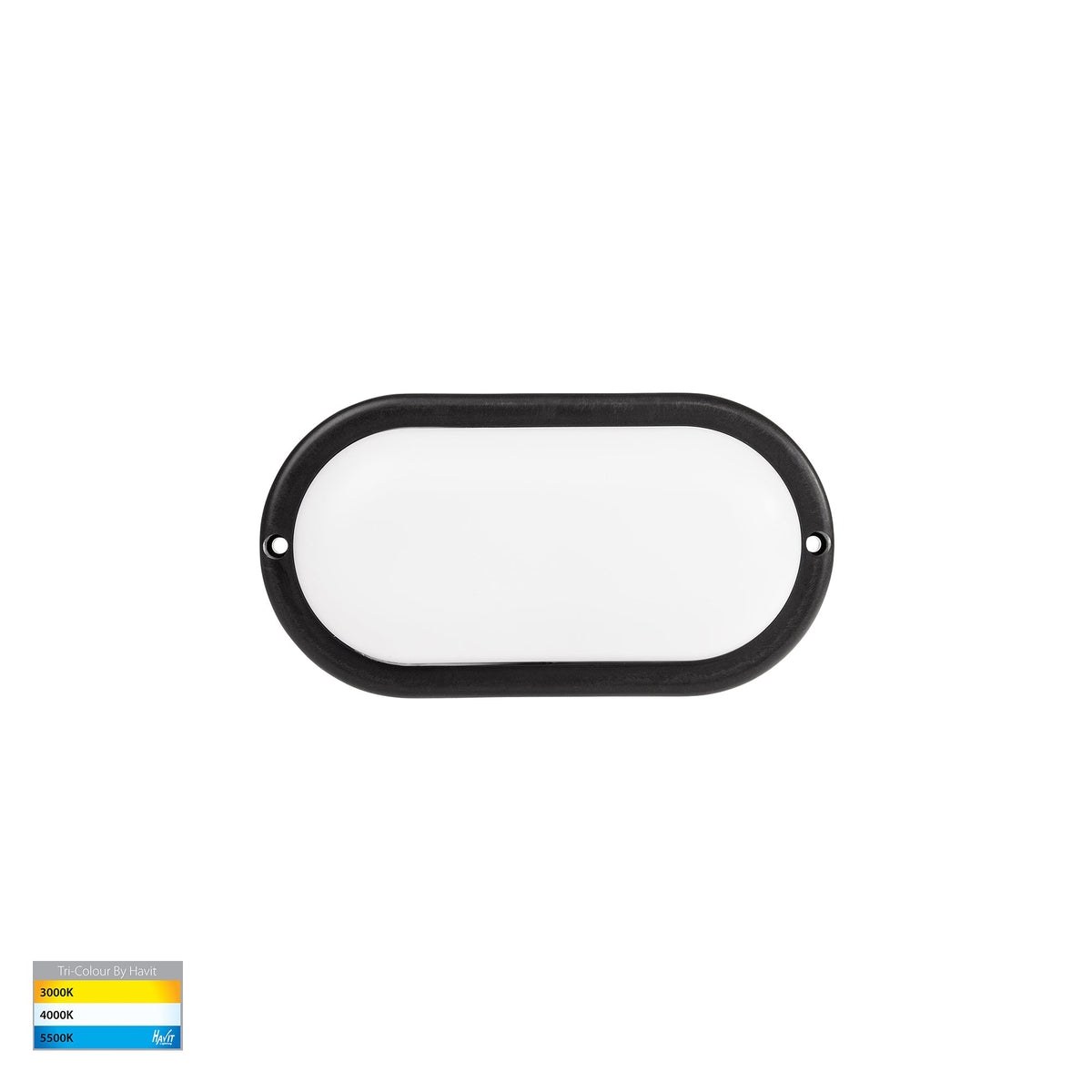 Muovi Polycarbonate Black Wall Light - HV3526T-BLK