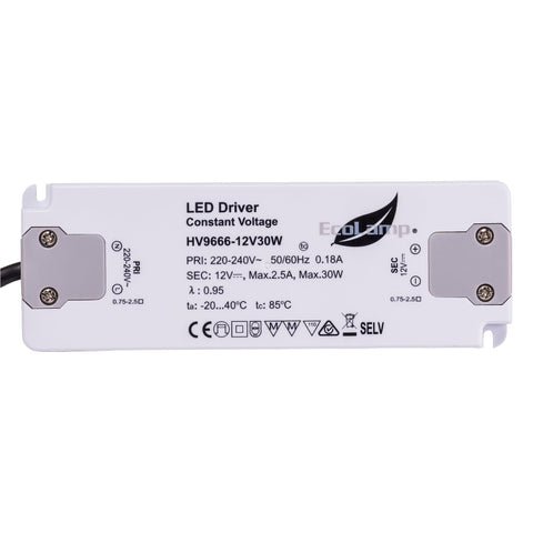30w Indoor IP20 Constant Voltage LED Driver - HV9666-24V30W