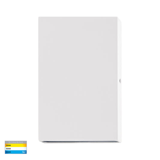 Stylez White Up & Down LED Wall Light - HV3289T-WHT-12V