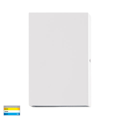 Stylez White Up & Down LED Wall Light - HV3289T-WHT-12V