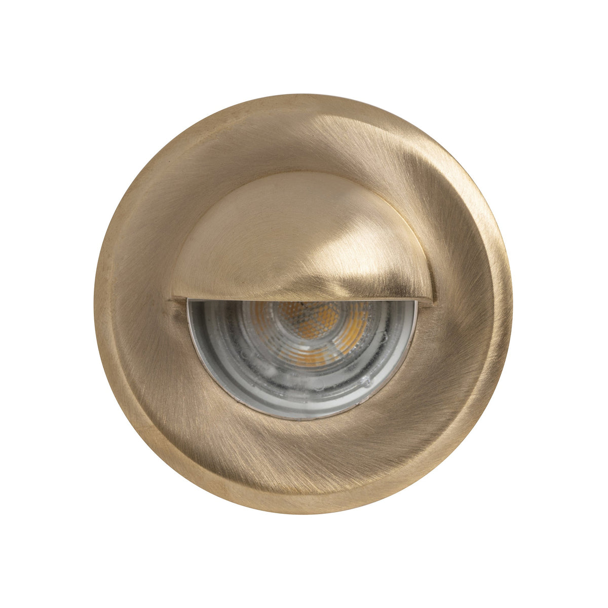 Lokk Brass LED Wall Light with Eyelid - HV2899NW-BR