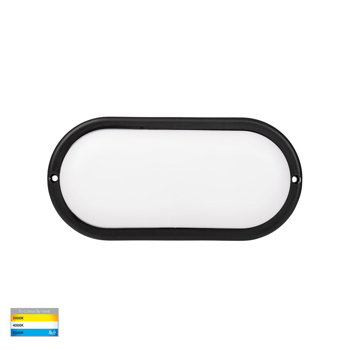 Muovi Polycarbonate Black Wall Light - HV3527T-BLK