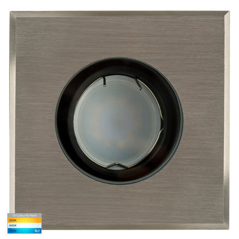 Luta 316 Stainless Steel TRI Colour Adjustable Inground Light - HV1825T-SQ