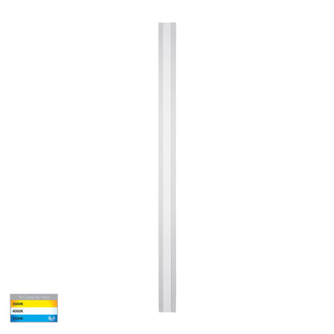 Barline Aluminium White 1500mm Wall Light - HV3586T-WHT