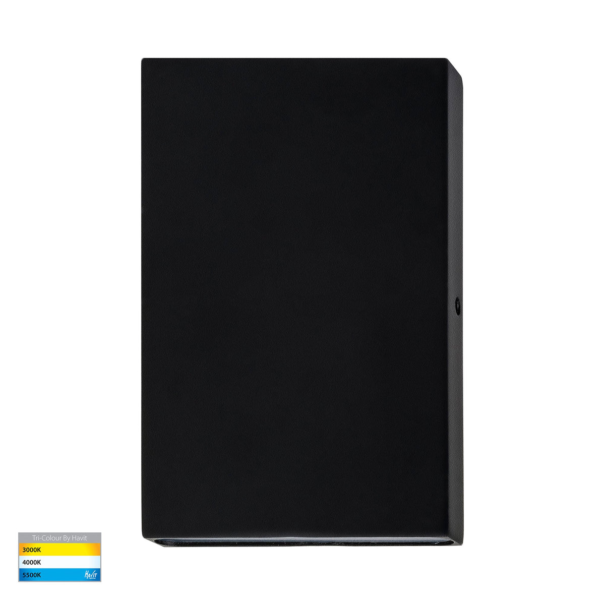 Stylez Black Up & Down LED Wall Light - HV3289T-BLK-12V