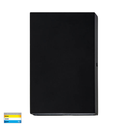 Stylez Black Up & Down LED Wall Light - HV3289T-BLK-12V