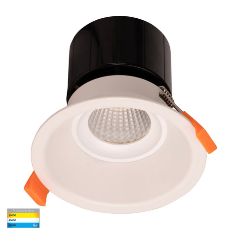 Prime White Fixed Deep LED Downlight - HV5514T-WHT