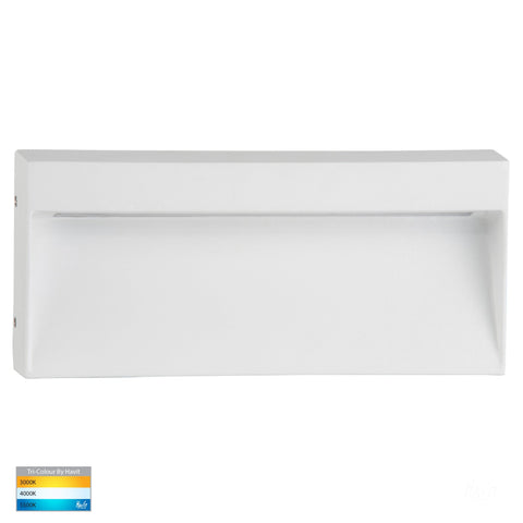 Virsma White Rectangle LED Step lights - HV3275T-WHT-12V