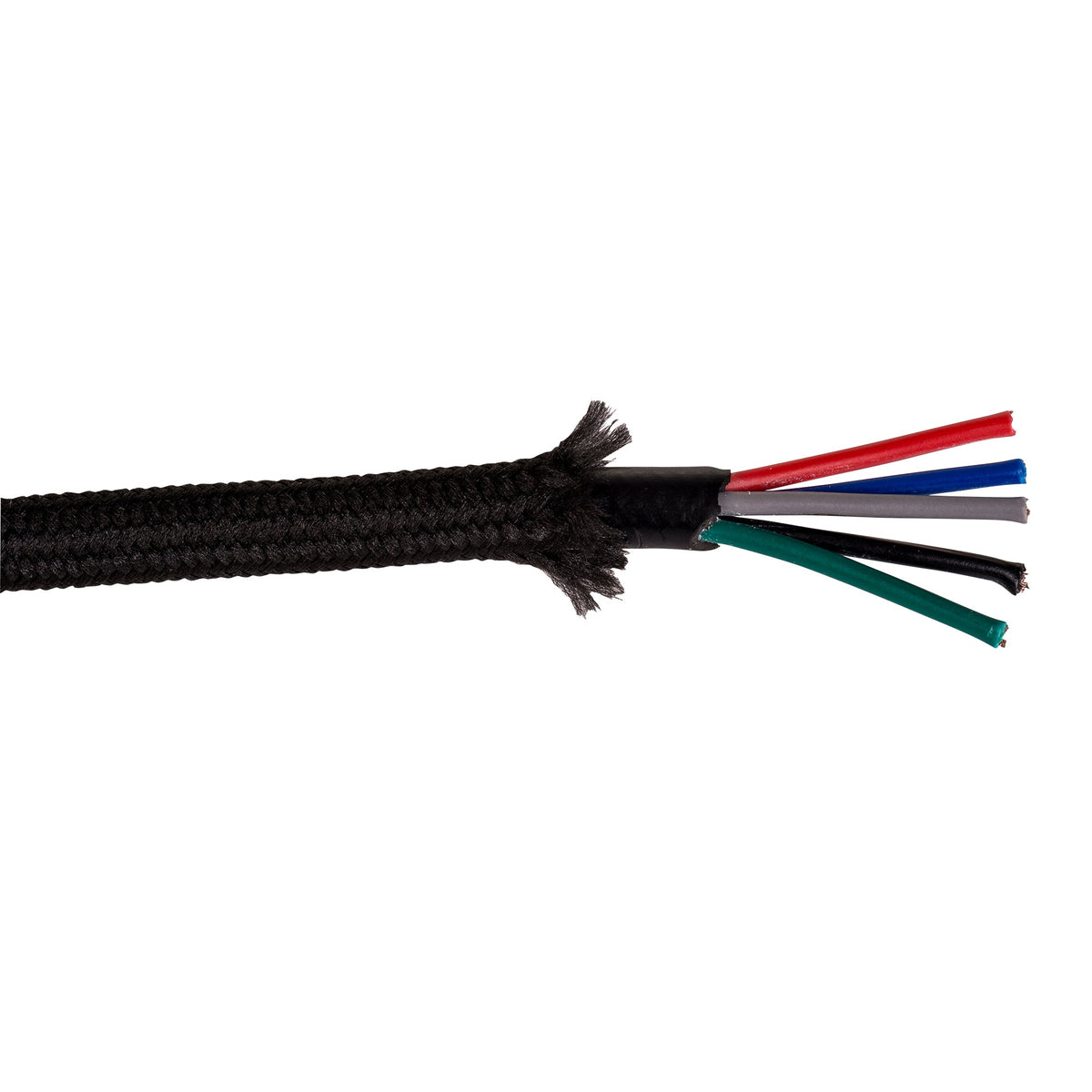 5 Core Black Cable - HV9988-BLK