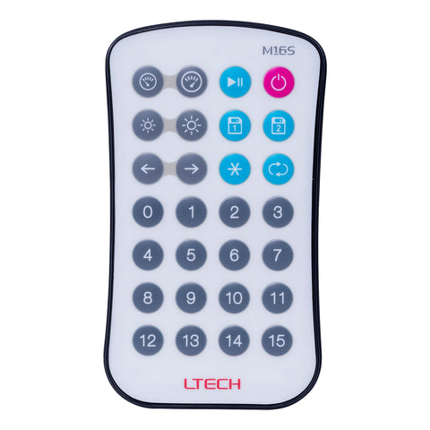 Chasing RGB Multi-Function Remote+Receiver - HV9102-SPI-16S+M16S