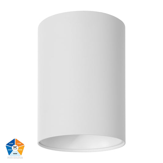 Nella White 24w Surface Mounted LED Downlight - HV5844S-WHT