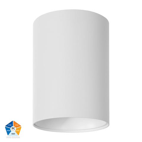 Nella White 24w Surface Mounted LED Downlight - HV5844S-WHT