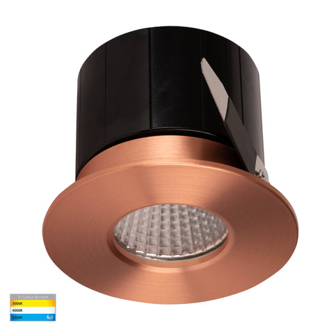 Prime Copper Coloured Fixed LED Downlight - HV5511T-CP
