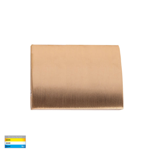 Pelase Solid Brass LED Step Light - HV3291T-BR-12V