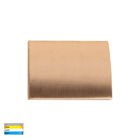 Pelase Solid Brass LED Step Light - HV3291T-BR-12V