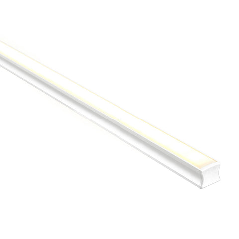 Deep White Square Aluminium Profile - HV9693-1815-WHT-3M