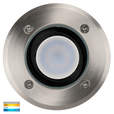 HV1806T - Metro Round 316 Stainless Steel TRI Colour Inground Lights - HV1806T