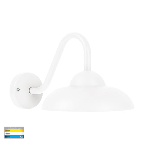 Arkua Aluminium White Wall Light - HV3518T-WHT